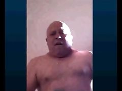 Spanish Oldman On Webcam