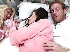 These Horny Chicks Who Have Horny Stepfathers Do Perverse Shit At Home